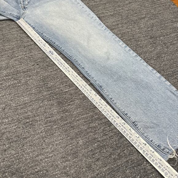 Favorite Daughter Jeans Women 30 Light Wash Otto High Rise Boyfriend Stretch - Picture 4 of 14